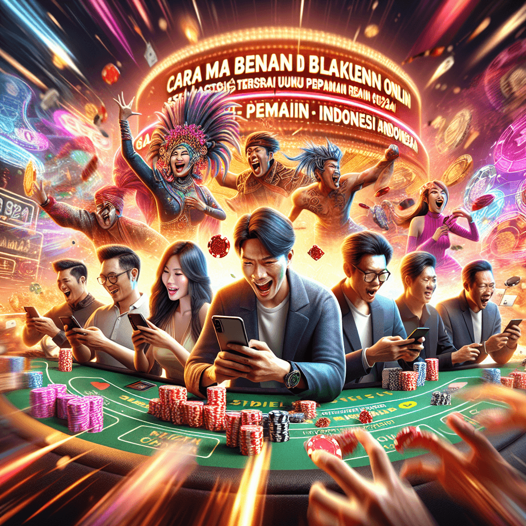 Cara Menang Besar di Blackjack Online: Strategi Terbaik untuk Pemain Indonesia 2024!