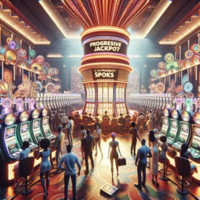 Tampilan permainan Progressive Jackpot-Slots online